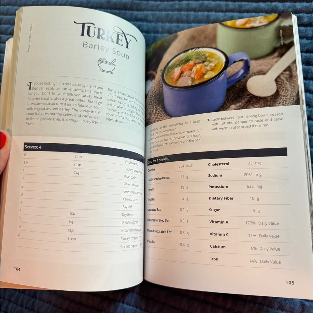 The Mediterranean Refresh Cookbook by Erika Simons - Picture 3 of 3